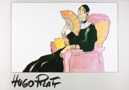 Corto Maltese, Hugo Pratt, Affiche offset, La Mère de Corto