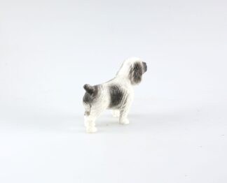Epagneul : Figurine en plastique de chien de race-b