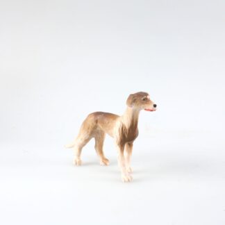 Levrier : Figurine en plastique de chien de race