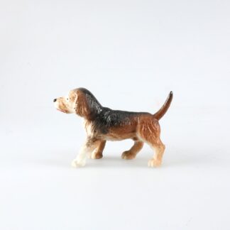 Beagle : Figurine en plastique de chien de race-a