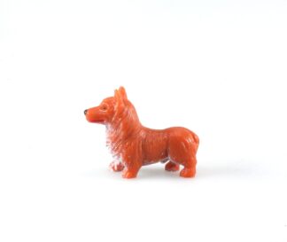 Corgi : Figurine en plastique de chien de race-a