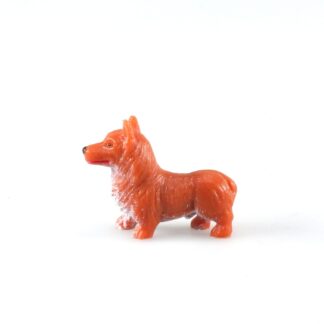 Corgi : Figurine en plastique de chien de race-a