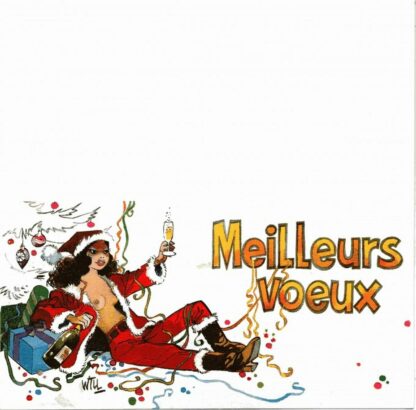 Will, Noël, Ex-libris offset, Mère Noël