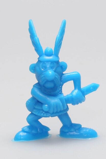 Uderzo, Astérix et obélix, Mini figurine en pvc, Astérix dégainant (bleu)