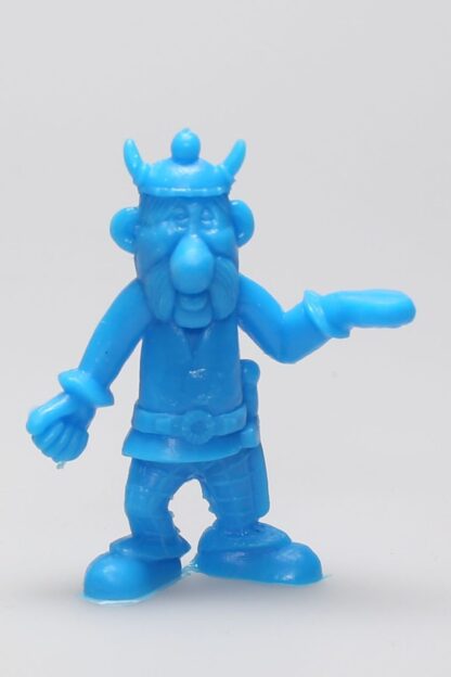 Uderzo, Astérix et obélix, Mini figurine en pvc, Porteur de pavois (casque avec cornes / bleu)