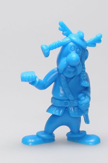 Uderzo, Astérix et obélix, Mini figurine en pvc, Porteur de pavois (casque avec ailes / bleu)