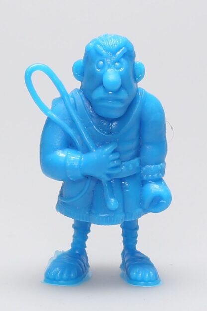 Uderzo, Astérix et obélix, Mini figurine en pvc, Belluaire un fouet dans une main (bleu)