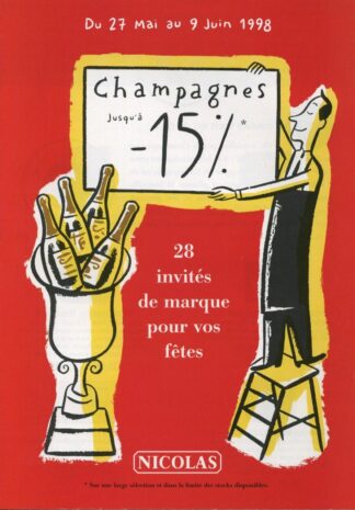 Catalogue Dupuy-Berbérian, Caviste Nicolas illustré par Dupuy Berberian