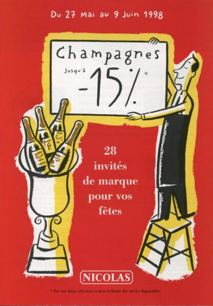 Catalogue Dupuy-Berbérian, Caviste Nicolas illustré par Dupuy Berberian
