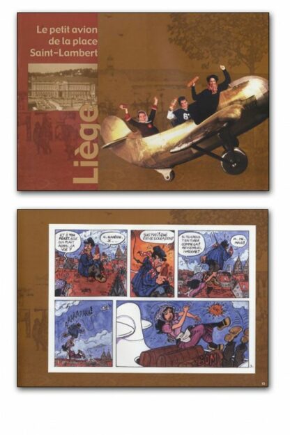 Le petit avion de la place Saint-Lambert