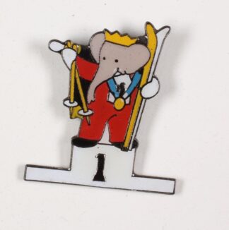 Babar Pin's Babar vainqueur aux sports d'hiver !
