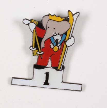 Babar Pin's Babar vainqueur aux sports d'hiver !