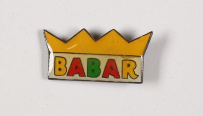 De Brunhoff, Babar, Pin's, la couronne du roi Babar
