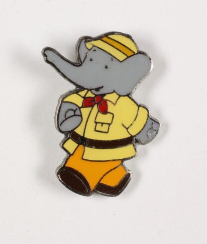 De Brunhoff, Babar, Pin's, Babar explorateur