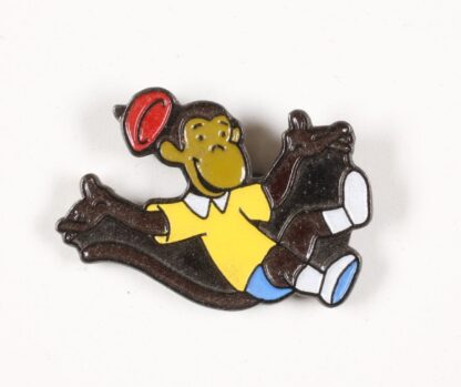 De Brunhoff, Babar, Pin's, Zéphyr saute de joie !