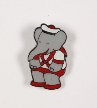 De Brunhoff, Babar, Pin's, Alexandre en costume de marin