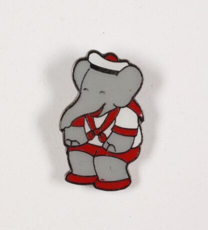 De Brunhoff, Babar, Pin's, Alexandre en costume de marin