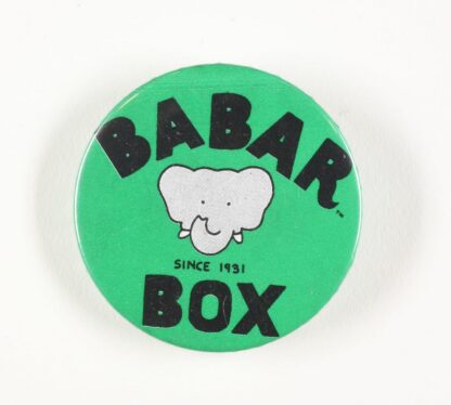 De Brunhoff, Babar, Badge, Babar Box Since 1931