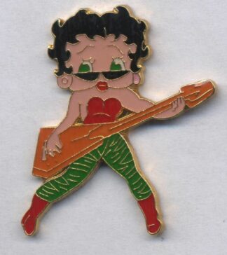 Betty Boop Pin's Guitare