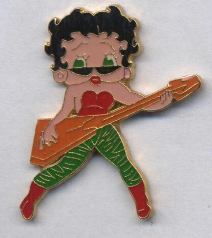 Betty Boop Pin's Guitare