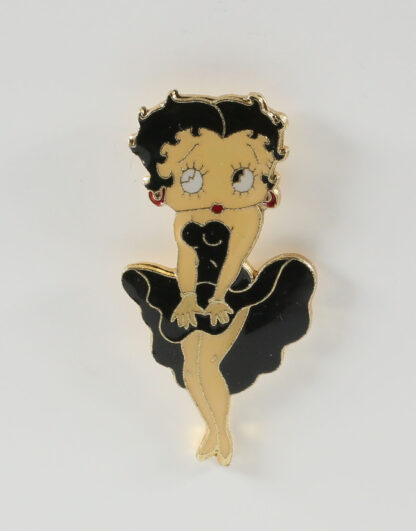 Betty Boop Pin's Robe Noire