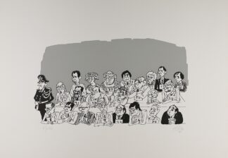 Alidor, Sérigraphie signée, Jury (Tirage 150 exemplaires)