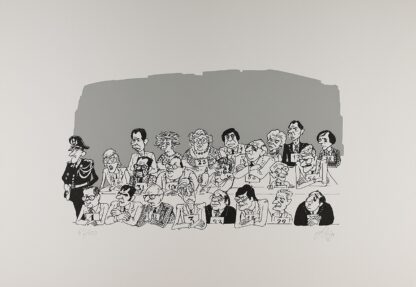 Alidor, Sérigraphie signée, Jury (Tirage 150 exemplaires)