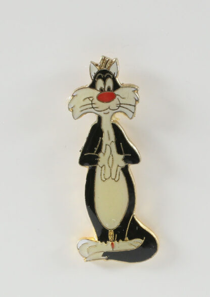 Titi et Grosminet, pin's, Grosminet debout, 1987