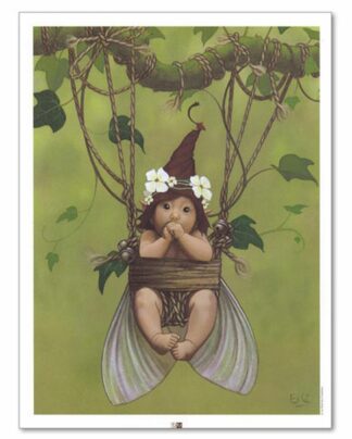 Erle, Affiche offset, Bébé Elfe