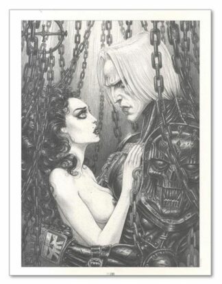 Ledroit, Requiem, Affiche offset, Hellfire Club