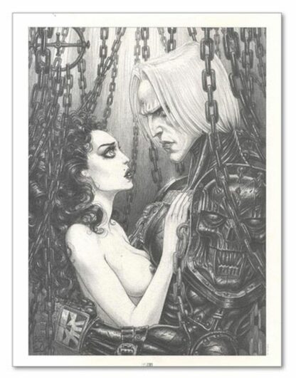 Ledroit, Requiem, Affiche offset, Hellfire Club