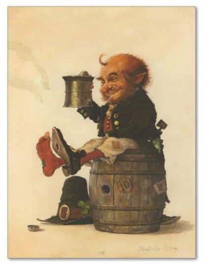 Monge, Féerie, Affiche offset, Vieux lutin