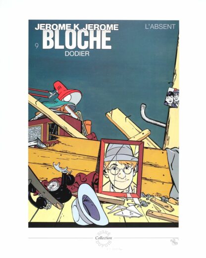 Dodier, Jérome K Bloche, Affiche offset, L'absent