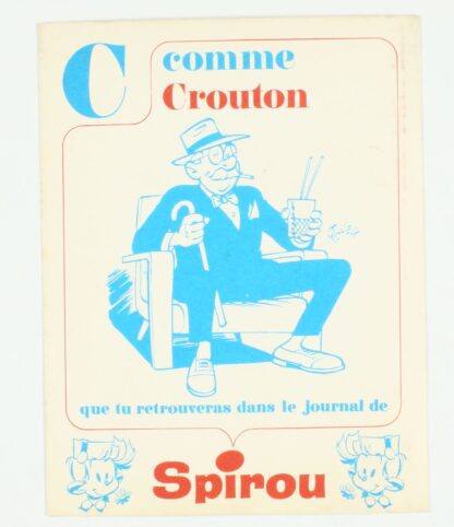 Buvard, C comme Crouton, Journal de Spirou