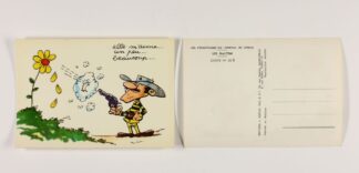 Morris, Lucky Luke, Carte Postale, Les personnages du Journal de Spirou, Les Dalton
