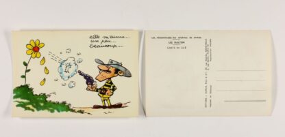 Morris, Lucky Luke, Carte Postale, Les personnages du Journal de Spirou, Les Dalton