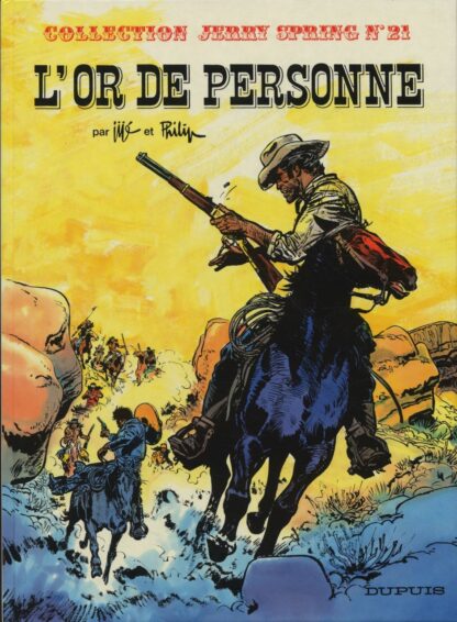 Jerry Spring, Jijé, Bd à prix réduit, Tome 21, L'Or de Personne