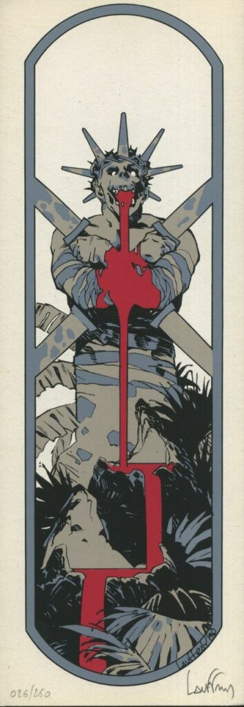 Lauffray, Serment de l'ambre, Marque page, Monstre