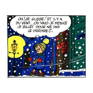 Le Petit Noël : Franquin : Sérigraphie