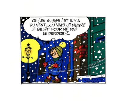 Le Petit Noël : Franquin : Sérigraphie