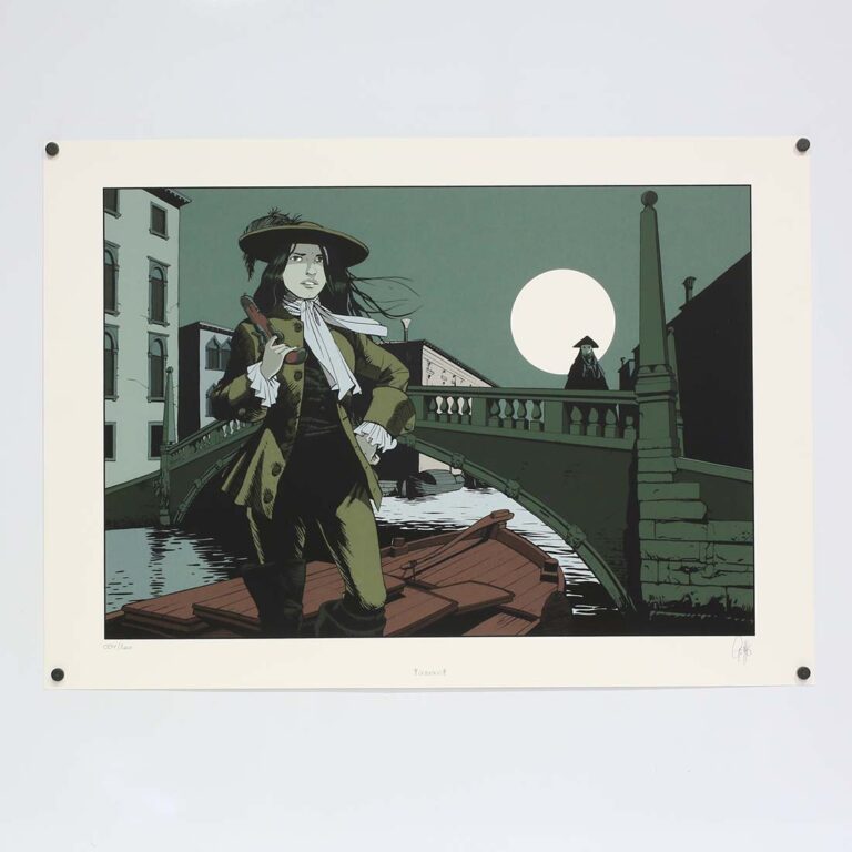 Giacomo C : Griffo : Sérigraphiée signée (Librairie Durango) : Venise