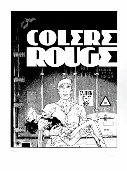 Largo Winch : Colere Rouge (n/b)