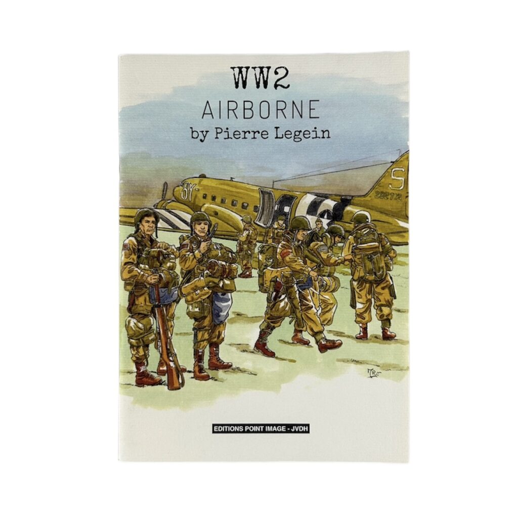 Pierre Legein, Carnet de croquis, WW2 Airborne + Ex Libris