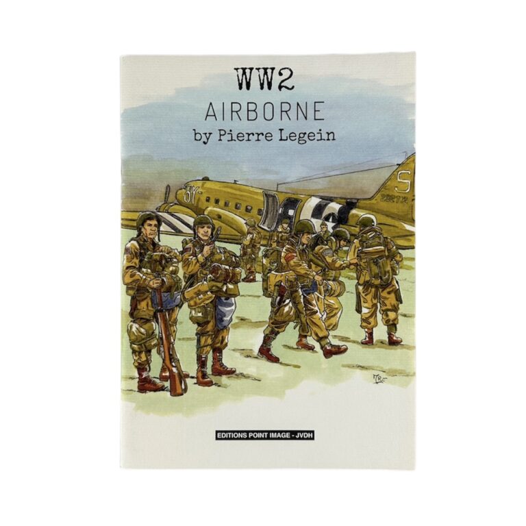 Pierre Legein, Carnet de croquis, WW2 Airborne + Ex Libris