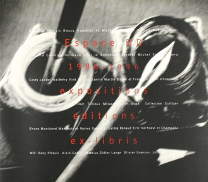 Espace BD, catalogue expo 1986-1996