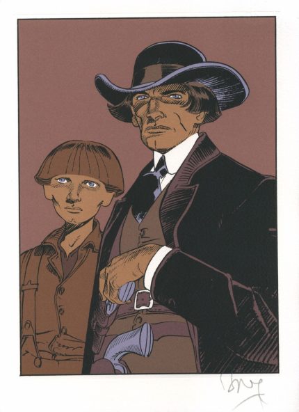 boucq-bouncer-ex-libris-serigraphie-signe-bouncer-et-jeune-garcon