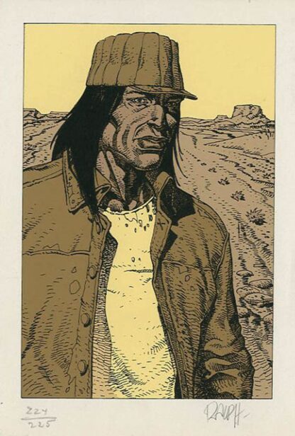 Ralf Meyer, Berceuse Assassine, Ex-libris sérigraphié signé, Dillon