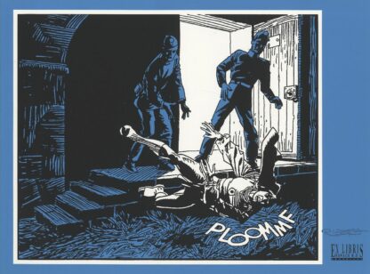Ribera, Le vagabond des limbes, Ex-libris sérigraphié signé, Axle en prison