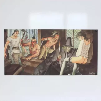 été-indien-Affiche-signée-par-Manara