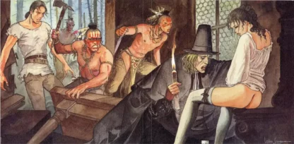 été-indien-Jaquette-signée-par-Manara